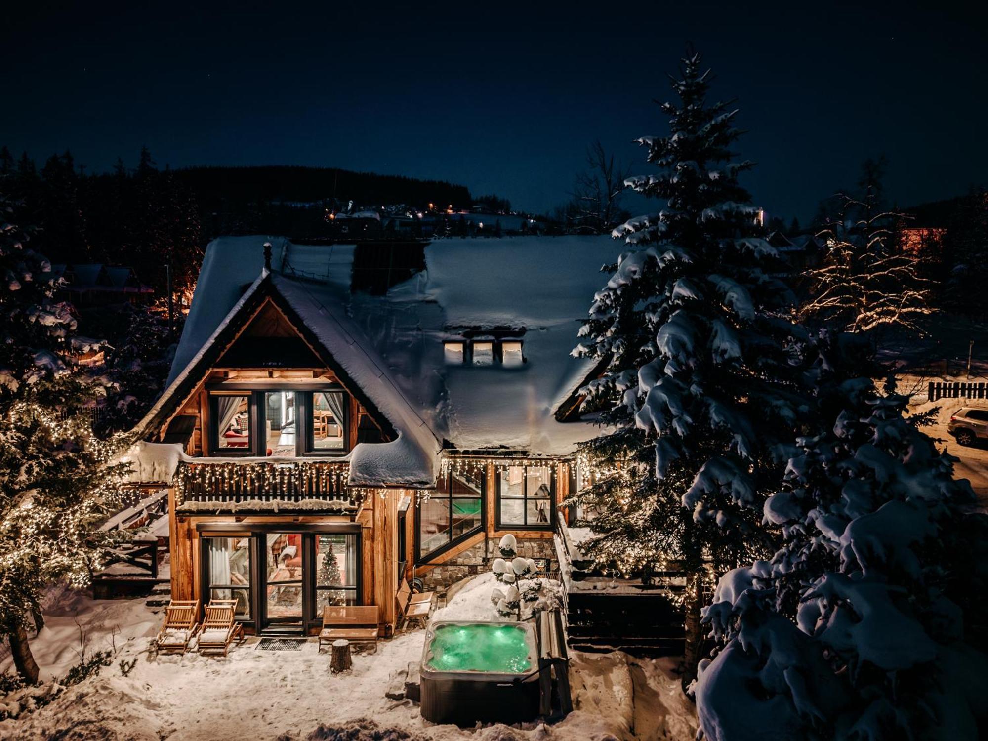 Villa Swiss Na Wylacznosc - Jacuzzi, Sauna, Bilard Koscielisko Luaran gambar